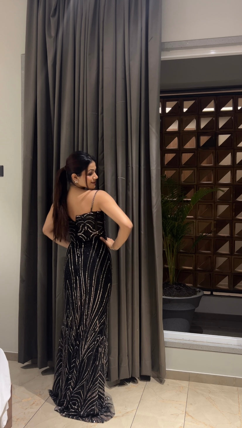 handworked mermaid dress