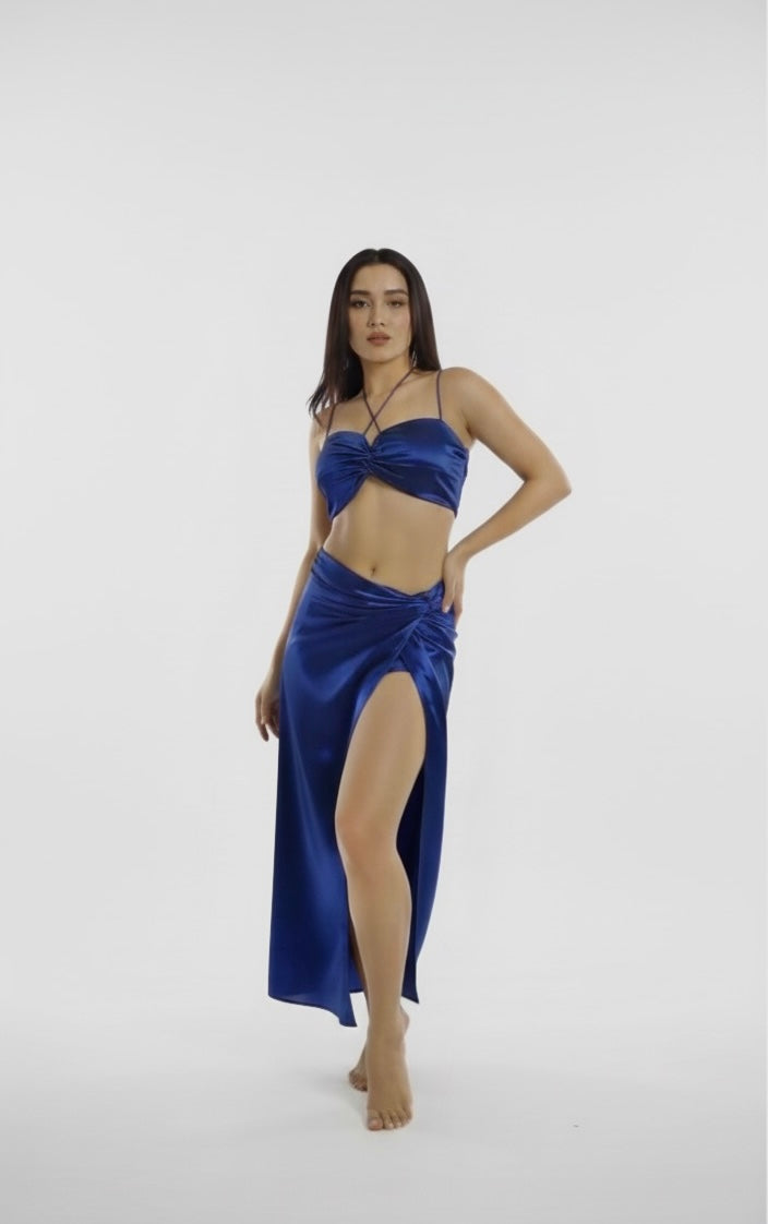 Satin co-ordinate set