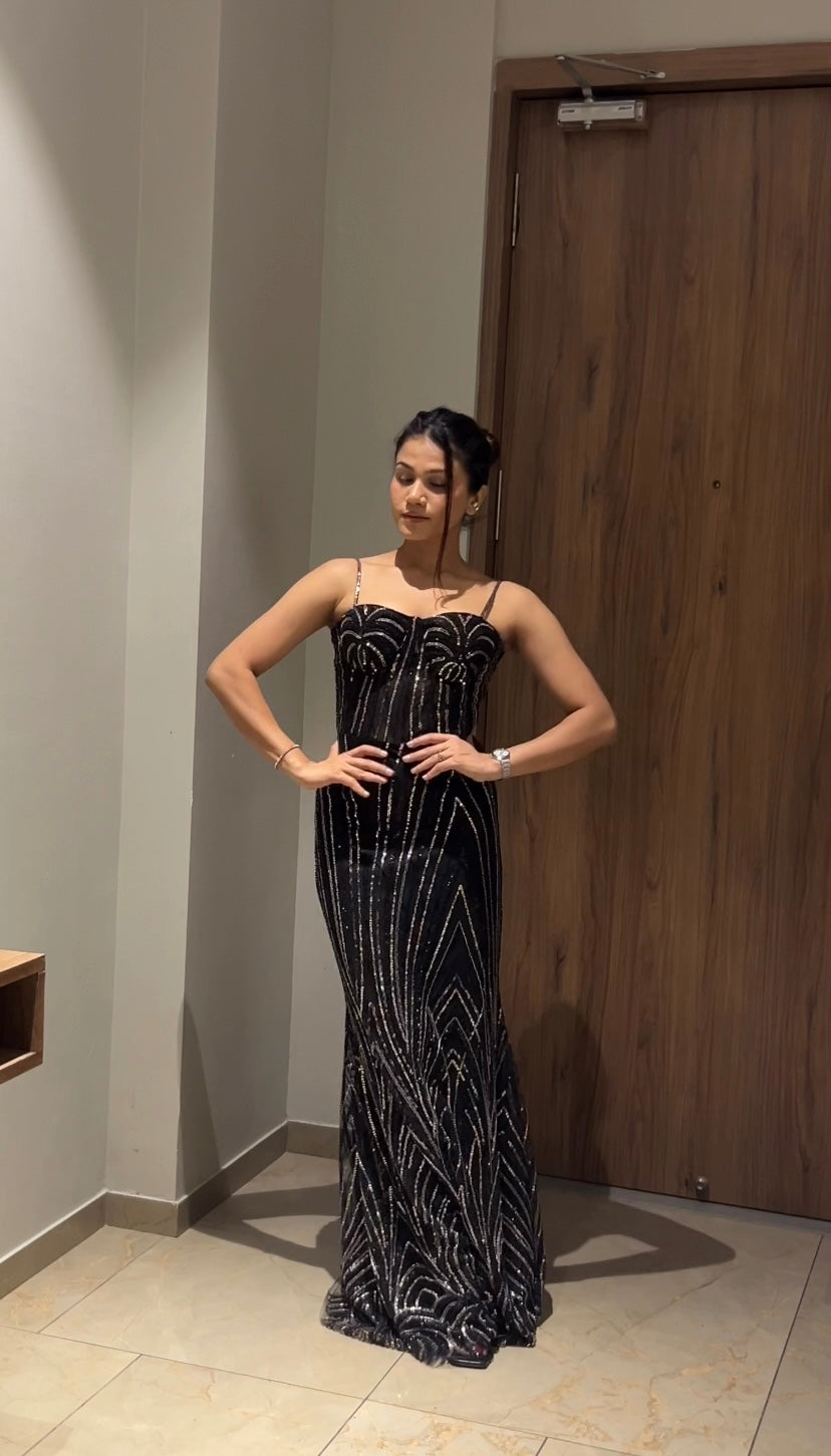 handworked mermaid dress