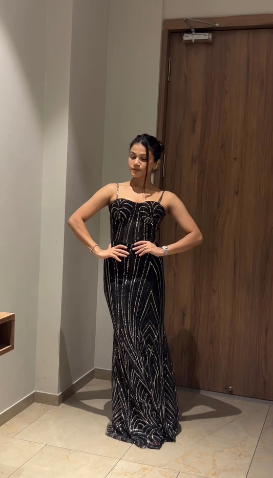 handworked mermaid dress